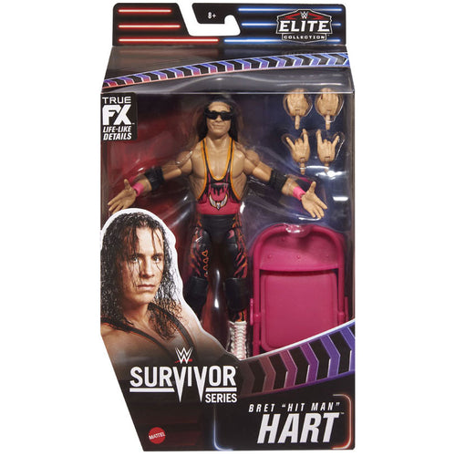 WWE Survivor Series 35 Elite Bret Hart Action Figure