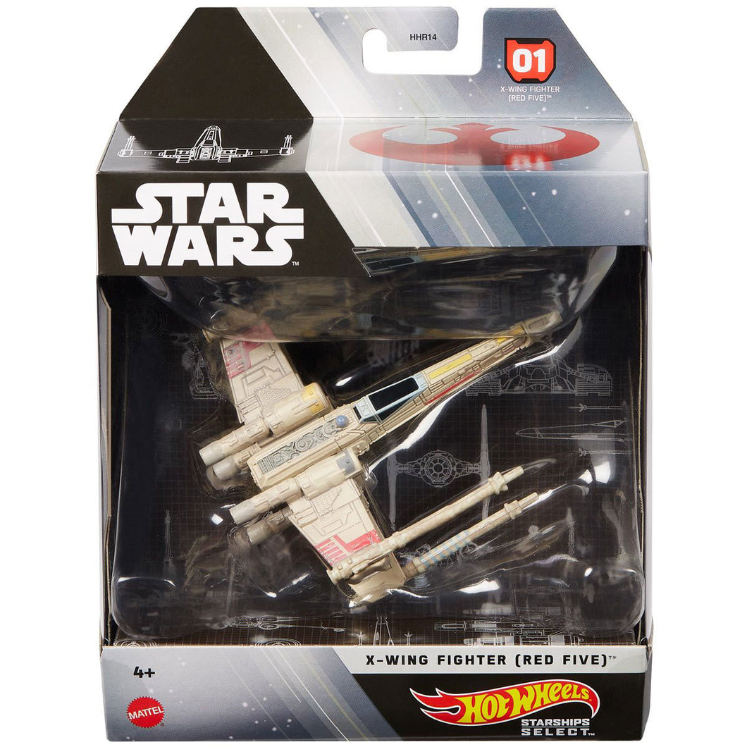 Hot Wheels Star Wars Classic X-Wing 1:50 Scale Die Cast Vehicle