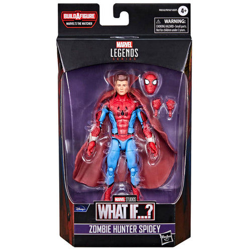 Avengers Marvel Legends What If Zombie Hunter Spiderman 6-Inch Action Figure